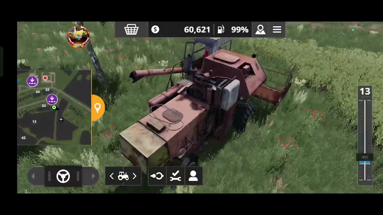 New_Day In Fs20 - Harvesting Potatoes 🥔 With New Machine - Farming Simulator 20