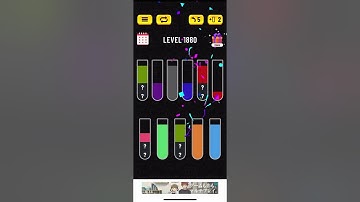 Water Sort Puzzle level 1880