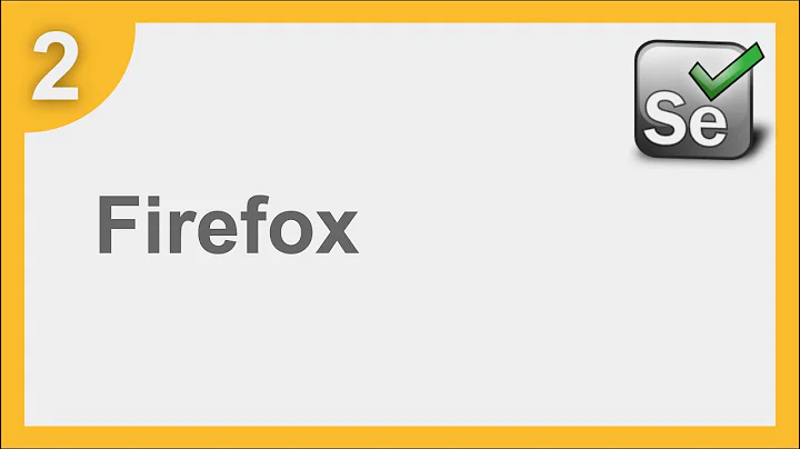 Selenium Framework for Beginners 2 | How to run Selenium tests on Firefox - Geckodriver