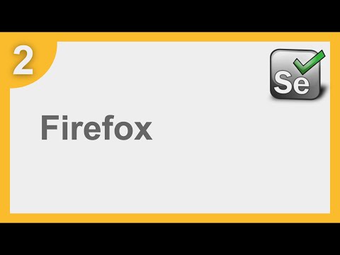 वीडियो: मैं नए फ़ायरफ़ॉक्स पर सेलेनियम कैसे चला सकता हूँ?