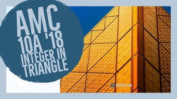 Integers in Triangle - similar to AMC 10A ( Part 1 )