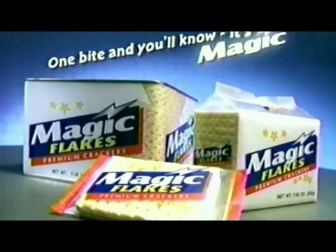 Magic Flakes Premium Crackers 30s Philippines 1998