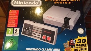NES Classic Mini Unboxing + Gameplay