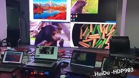 4K HDP-903 Video processor