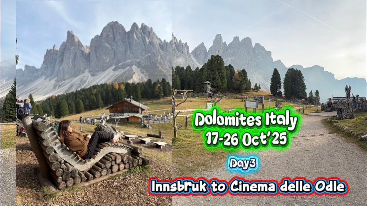 Cinema delle Odle (Geislerkino) :  วิวเทือกเขา Dolomites อีกมุมที่สวยตะโกน