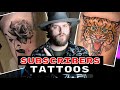 Lets react to subscribers tattoos