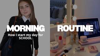 MY REAL SCHOOL MORNING ROUTINE 🎀 GET READ WITH ME 💖