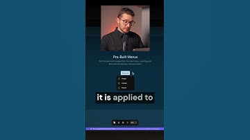 This is how I create dropdown menus in seconds with @Framer. #tutorial #framer #webdesign