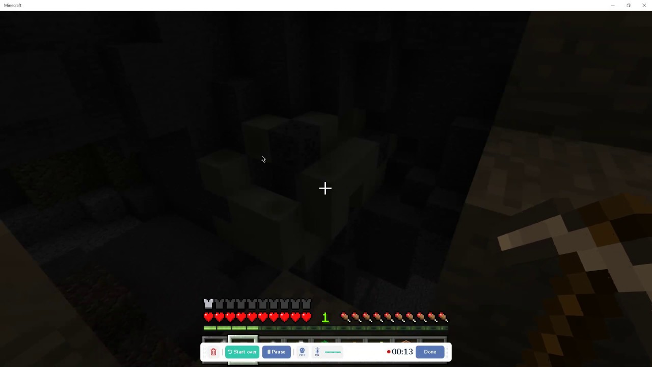 I FOUND A FOSSIL IN MINECRAFT - YouTube