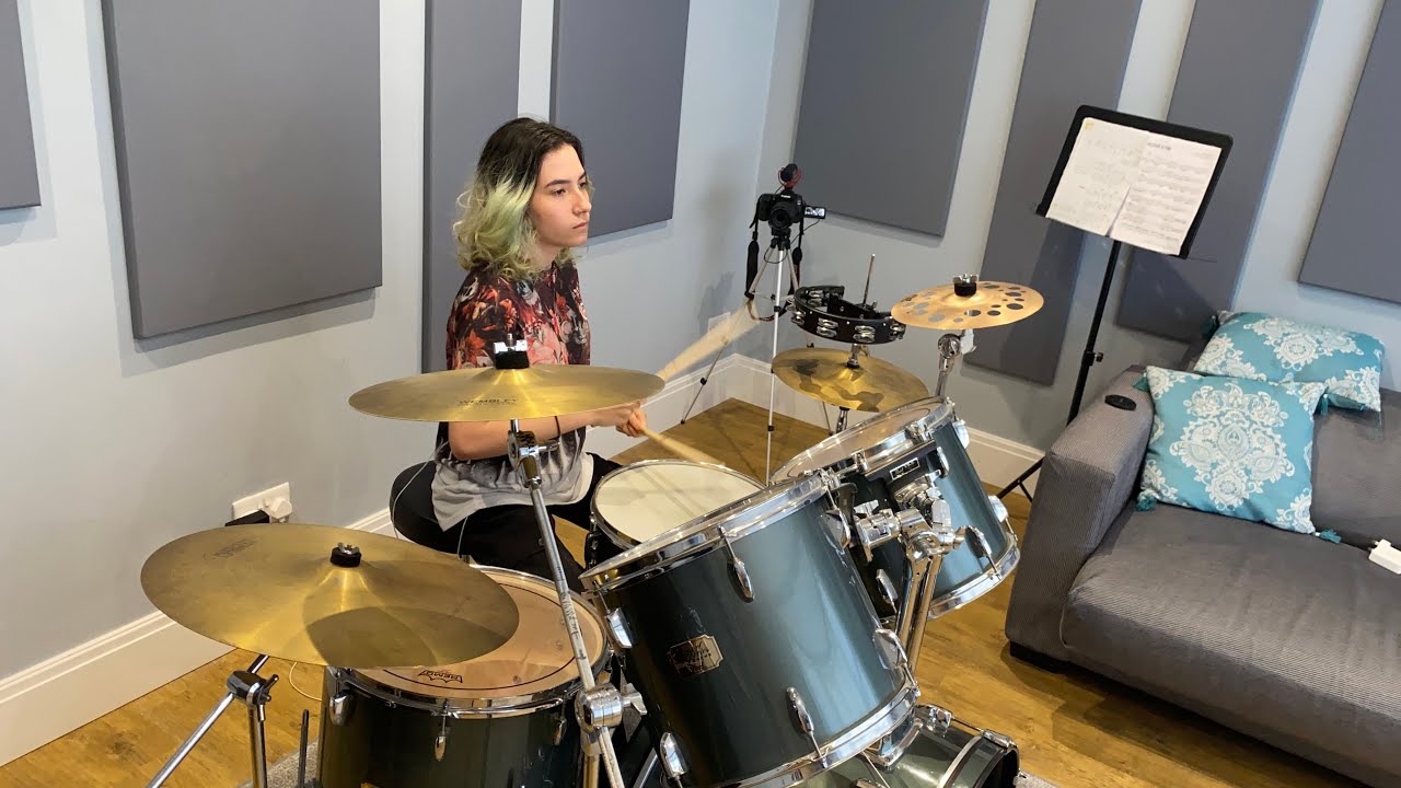Black Sheep Metric Drum Cover Brie Larson Vocals From Scott Pilgrim 