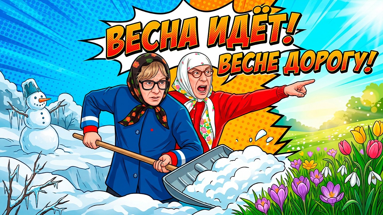 🌷😂 ВЕСНА ИДЁТ! ВЕСНЕ ДОРОГУ! ЗИМЕ — КОНЕЦ! | Парад Юмора — САМЫЙ ТЁПЛЫЙ ВЫПУСК 🔥✨