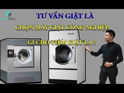 Chọn máy giặt công nghiệp gì tốt nhất cho tiệm giặt là giặt chăn lông ở quê.