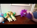 Pokemon Plush Comparisons Mega Lucario