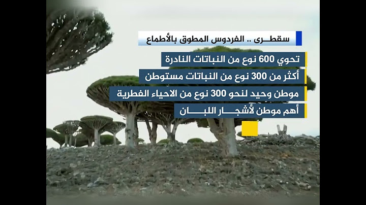 سقطرى الوجه الآخر لليمن .