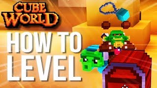 HOW TO LEVEL UP in Cube World 2019 (Explaining the Leveling System) screenshot 5