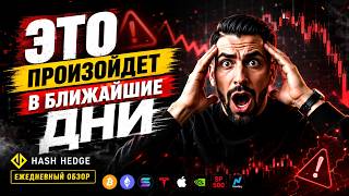 Обзор рынка крипты и акций. Скоро ставка ФРС - чего жду | Торгую на проп-счетах HASH HEDGE