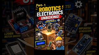Electronic Robotics Kit Unboxing #electronic #components #roboticparts #diyprojects #ytshorts