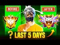 Grandmaster Achived In Just One Night 🌙 | Solo Rank Push Tips And Tricks 😍 | #freefire