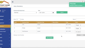 Attendance  HR Payroll Systems - HR Payroll Software - PHPPayroll.com
