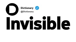 Invisible Synonyms | Similar Words