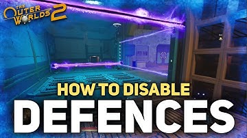 The Outer Worlds 2 - How To Disable The Defences & Reach The Burndown Controls