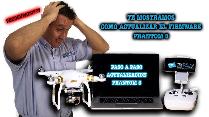 DJI Phantom3 ¿CÓMO ACTUALIZAR FIRMWARE? - YouTube