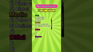 quiz cosméticos. #quiz #trivia #cosmetics
