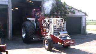 code red proefdraaien tractorpulling