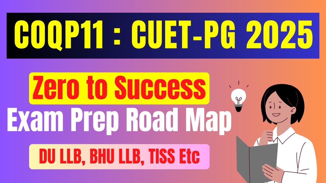 How to Prepare for COQP11 : CUET PG 2025 | Complete Strategy with Mocks ...