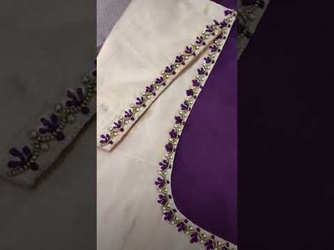 Simple maggam work
