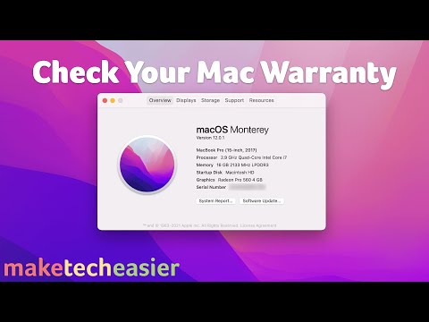 How to check Mac Warranty