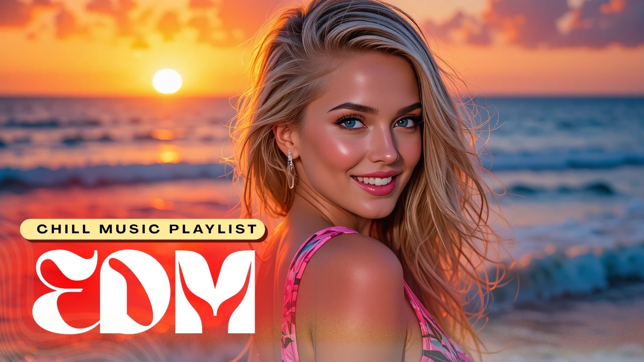 EDM Relax: Ocean Waves 🎧 Deep Chill Beats for a Peaceful Mind