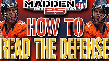 Madden 25 NEXT GEN Tips: How To READ The Defense Man & Zone Coverage Tutorial