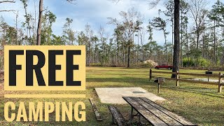 Free Camping at Florida River Island