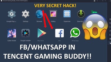 Google Play Store on Tencent Gaming Buddy | Very Secret Hack | Must Watch If You Are A Gamer