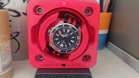 Scatola di ricarica per orologi automatici (Watch Winder) - 3D printed - Arduino