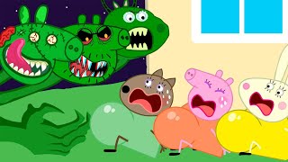 Zombie Apocalypse, Zombie Please Dont Hurt George Pig | Peppa Pig Funny Animation