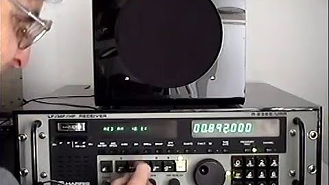 Part 2 of 6: Harris R-2368 Basic Tuning Techniques