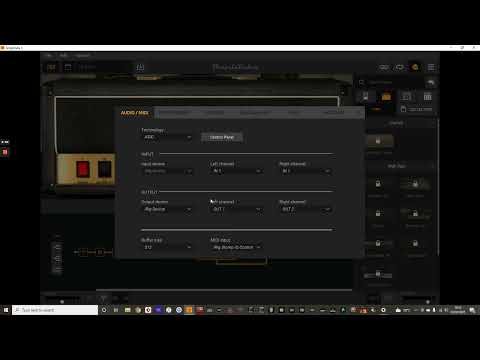 Amplitube 5, basic audio settings