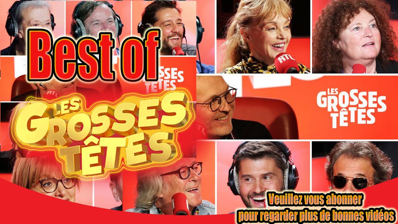 🥵 Blagues Drôle, Compilation Le Best of des Grosses Têtes du dimanche 7 mars 2021