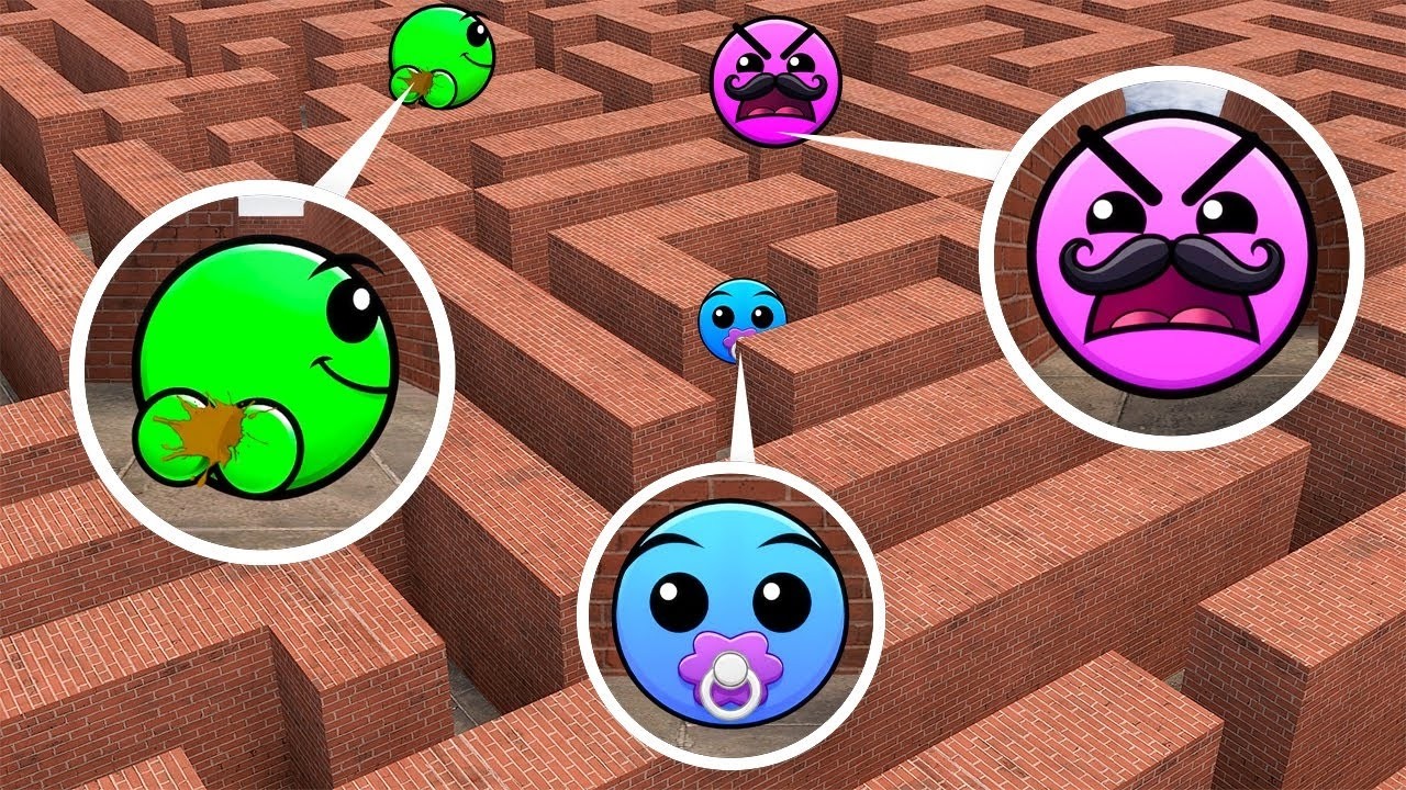 I FOUND ALL LOBOTOMY DASH IN MAZE In Garry's Mod