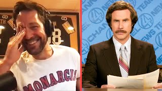 Paul Rudd Shares an NSFW Will Ferrell Story From ‘Anchorman 2’ | 10 Questions | The Ringer