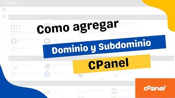 Como agregar un Dominio y Subdominio en Servidor[Hosting] CPanel #cpanelhosting #programacion