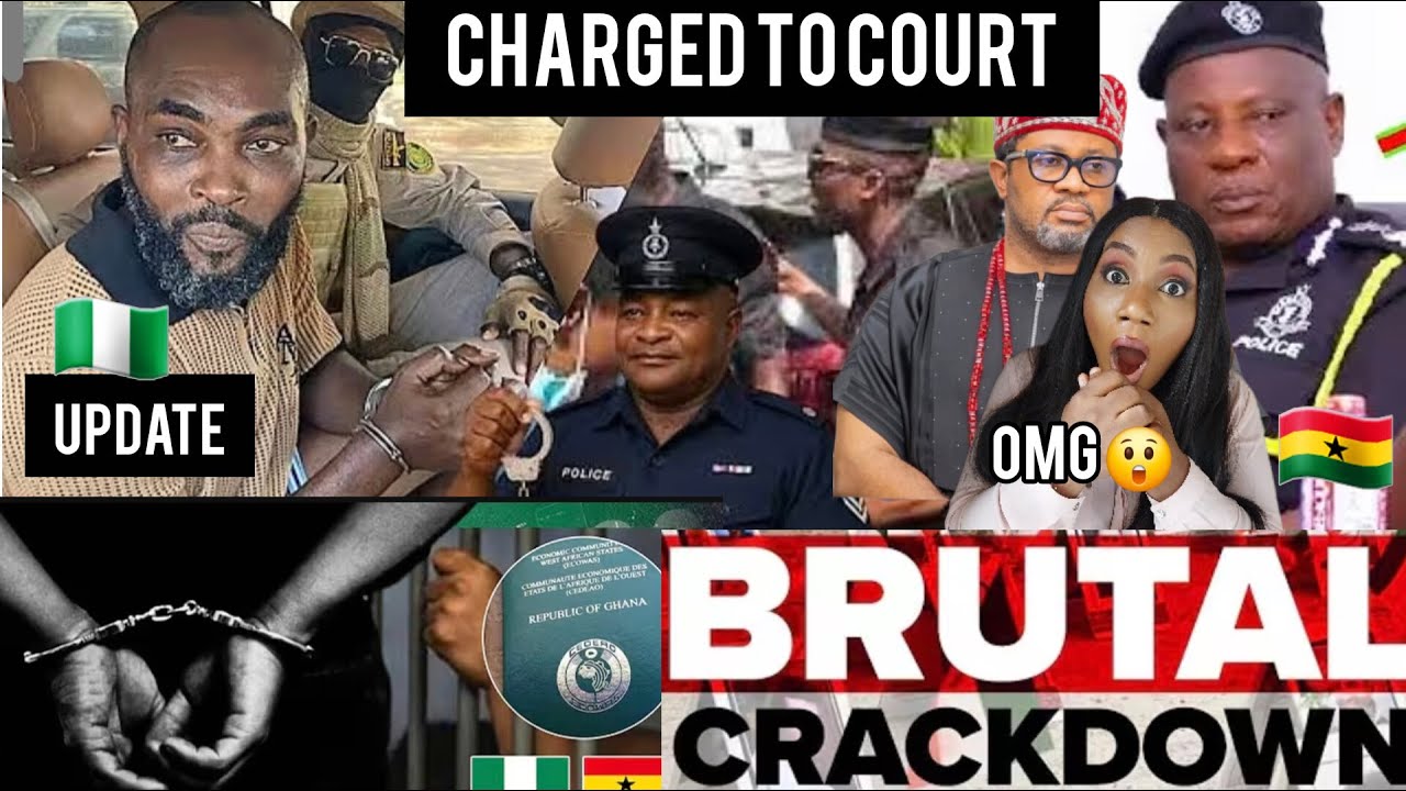 BREAKING🔥GHANA🇬🇭POLICE CHARGEES NIGERIAN🇳🇬NOTORIOUS CRIMIN@L TO COURT.😱