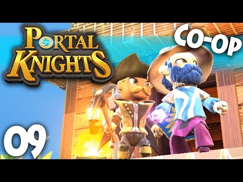 Portal Knights Multiplayer - Episode 9 - Palm Leaf (Co-op Gameplay)