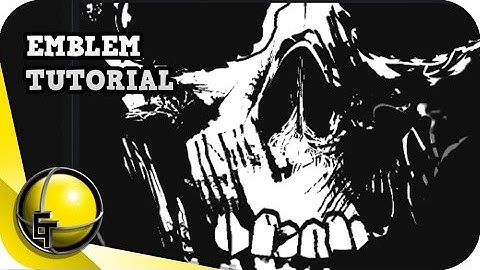 INFINITE WARFARE SKULL LOGO - Black Ops 3 - Emblem Tutorial