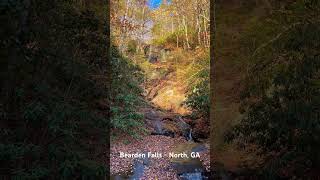Non -popular waterfall hike in North Georgia. Bearden falls. #waterfallhike #waterfall #naturelover