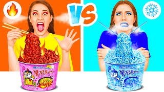 การท้าทายกินอาหารร้อน vs เย็น RaPaPa Challenge