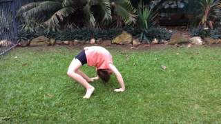 Epic backbend fail