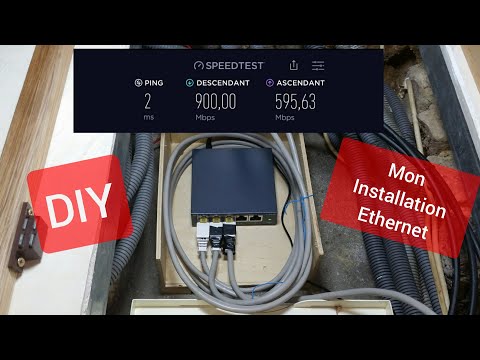 DIY: La puissance de la Fibre dans n'importe quelle pièce ! Mon réseau Ethernet RJ45